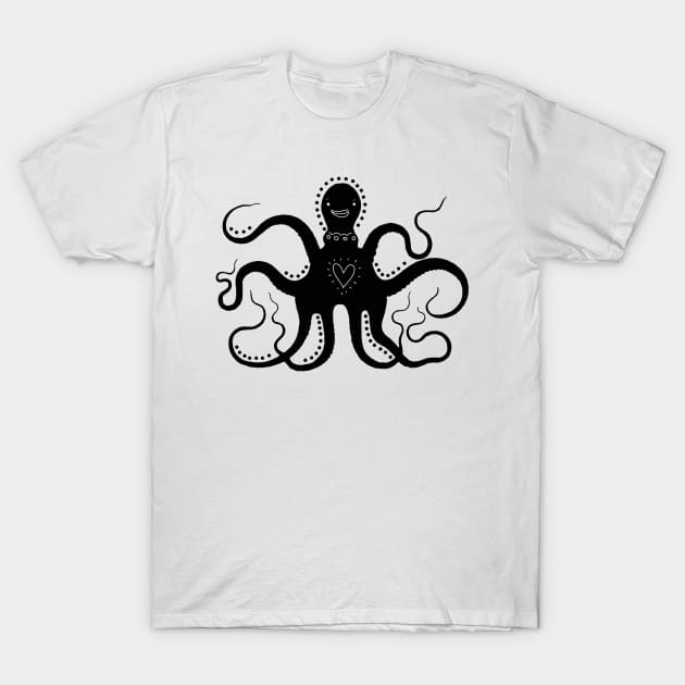 octopus T-Shirt by Daria Kusto